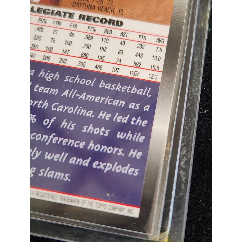 1998-99 Vince Carter Topps RC #199 Toronto Raptors Rookie Card - Picture 3 of 6